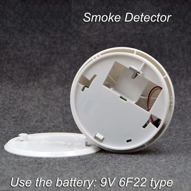 Independente fotoelétrico detector de fumaça incêndio alarme alta sensibilidade segurança sensor autônomo segurança em casa