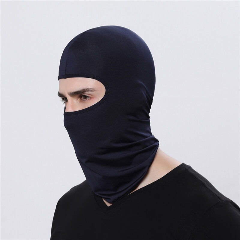 Máscara facial completa, pasamontañas para esquí, cuello, verano, protección solar Ultra UV, bufanda a prueba de viento
