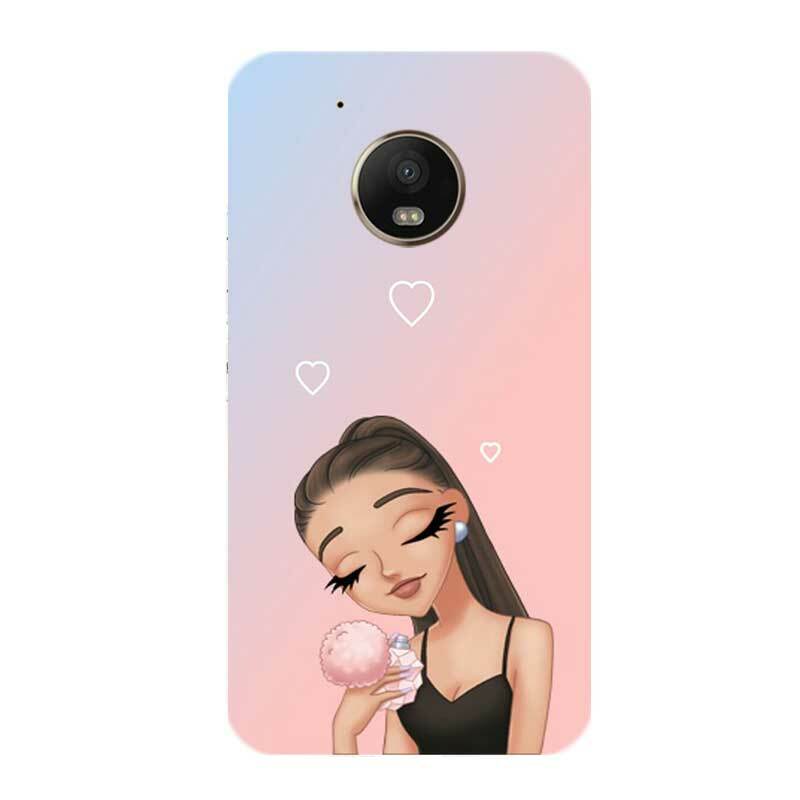 Cartoon Ariana Grande Cute Printed Riverdale Soft Hull Rubber Case For Motorola Moto G7 Power G6 G5 G5S E4 E5 Plus G4 Play Cover