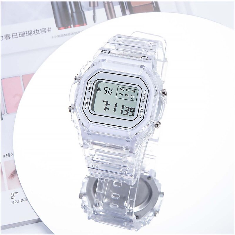 Waterproof Digital Unisex Watch LED Calendar Watches Accessories for Children d88