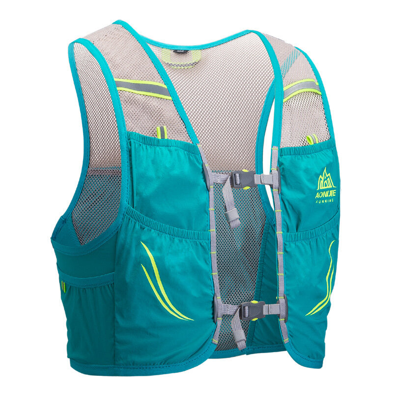 Aonijie 2.5l esporte colete mochila leve saco respirável portátil pacote de náilon ultraleve para julgamento correndo ciclismo caminhadas c932