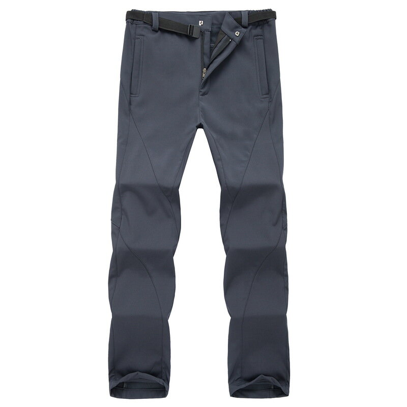 Pantalon cargo d'hiver chaud pour femme, décontracté, sourire, pantalon de neige, imperméable Soft Shell Long fjDulWork Pantalon S-3XL