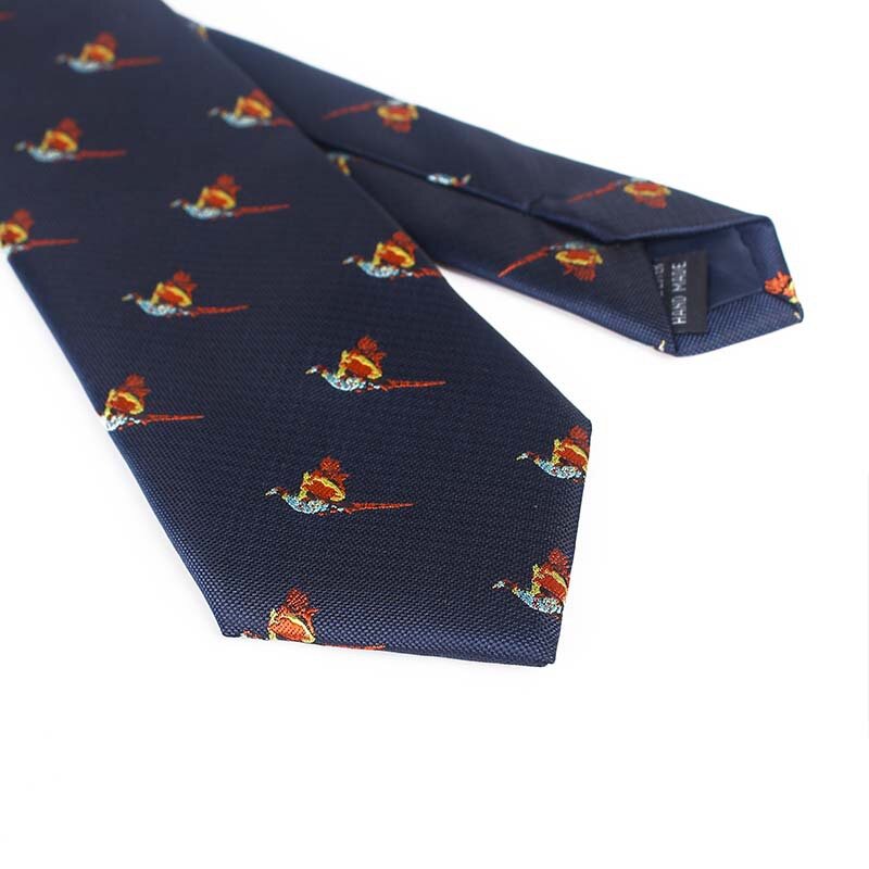 Linbaiway Cartoon Bird Pattern cravatte per uomo Casual Party Dress papillon Business da uomo gravatas para homens Logo personalizzato
