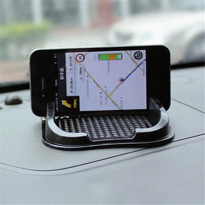 Alfombrilla Universal para teléfono y GPS, accesorio para salpicadero de coche, antideslizante, multifunción, alfombrilla de silicona, accesorios para coche