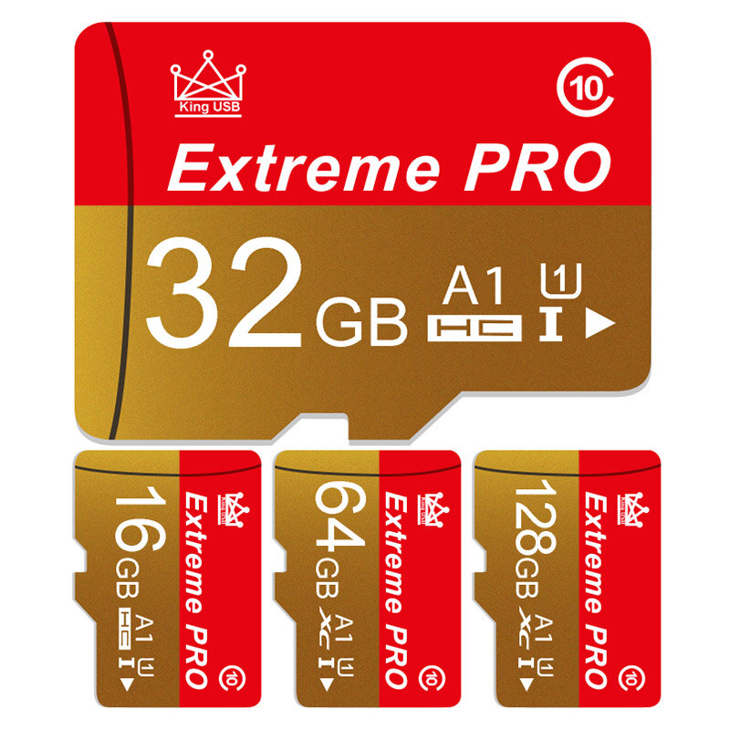 بطاقة الذاكرة 128GB EVO Plus فلاش بطاقة SD صغيرة 32GB 64GB 256GB 512GB فئة 10 UHS-I عالية السرعة بطاقة مايكرو TF