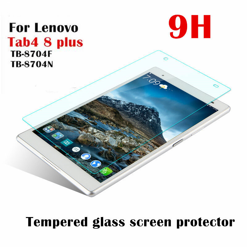 Vidrio templado para Lenovo Tab 4 8 Plus TB-8704F TB-8704X TB-8704N TB-8704 Tablet Protector de pantalla película 8,0 pulgadas guardia 9H 0,3mm