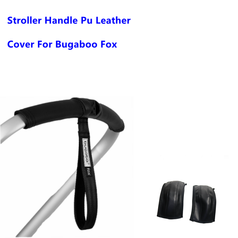 Strollers Pu Leather bumper Covers For Bugaboo Fox 1/2 Handle Wheelchairs Baby Stroller Armrest Protective Case Pram Accessories