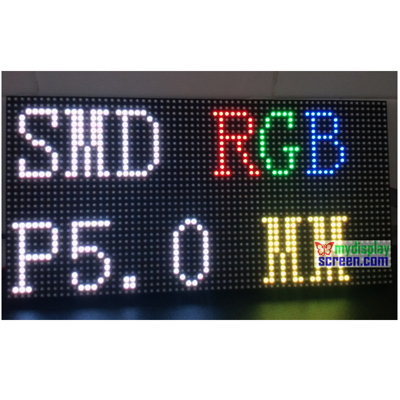 Placa de vídeo para interiores, pantalla led smd RGB p5, hd, 320x160mm