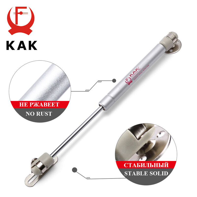 KAK-Charnière d'armoire à ressort à gaz hydraulique, noyau en cuivre, support de levage de porte, quincaillerie de planche à puce de cuisine, 4 paquets, 6kg, 10kg, 15kg