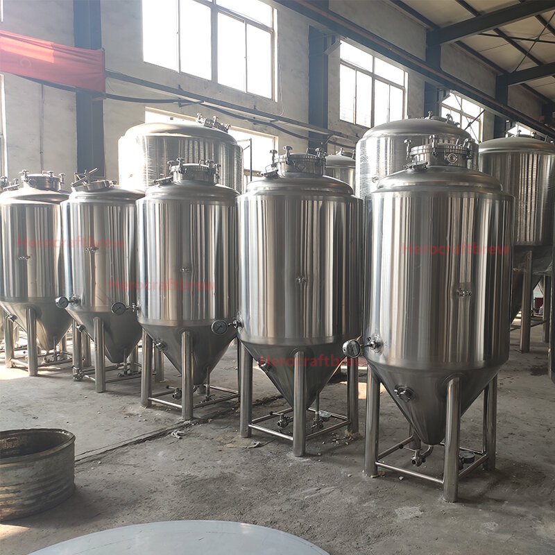 Equipamento de fabricação de cerveja de cerveja para a cervejaria bar pub com conjunto completo de fermentação fementers
