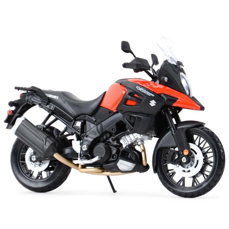 Maisto 1:12 Suzuki V-Strom Statische Gegoten Voertuigen Collectible Hobby Motorfiets Model Speelgoed