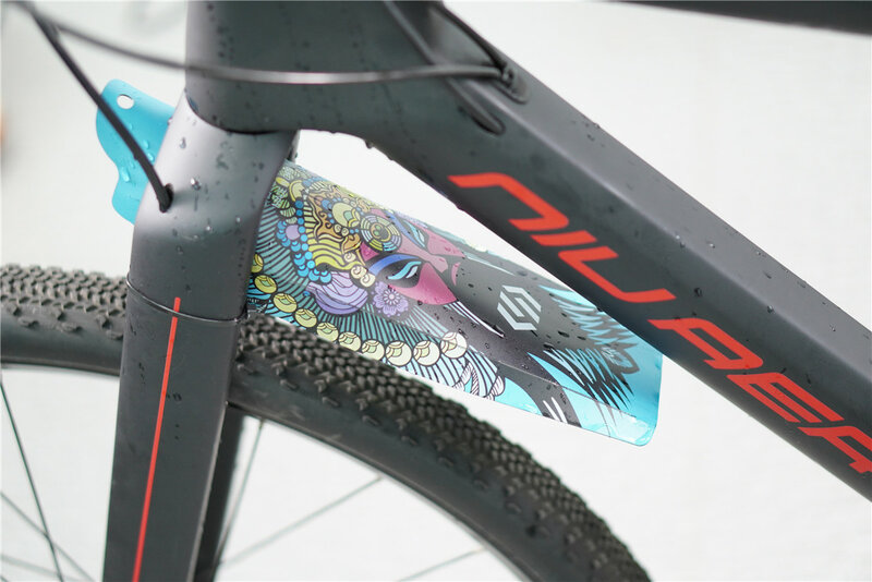 Parafanghi per biciclette a scelta, parafanghi universali anteriori e posteriori per Mountain Bike MTB, 2 pezzi