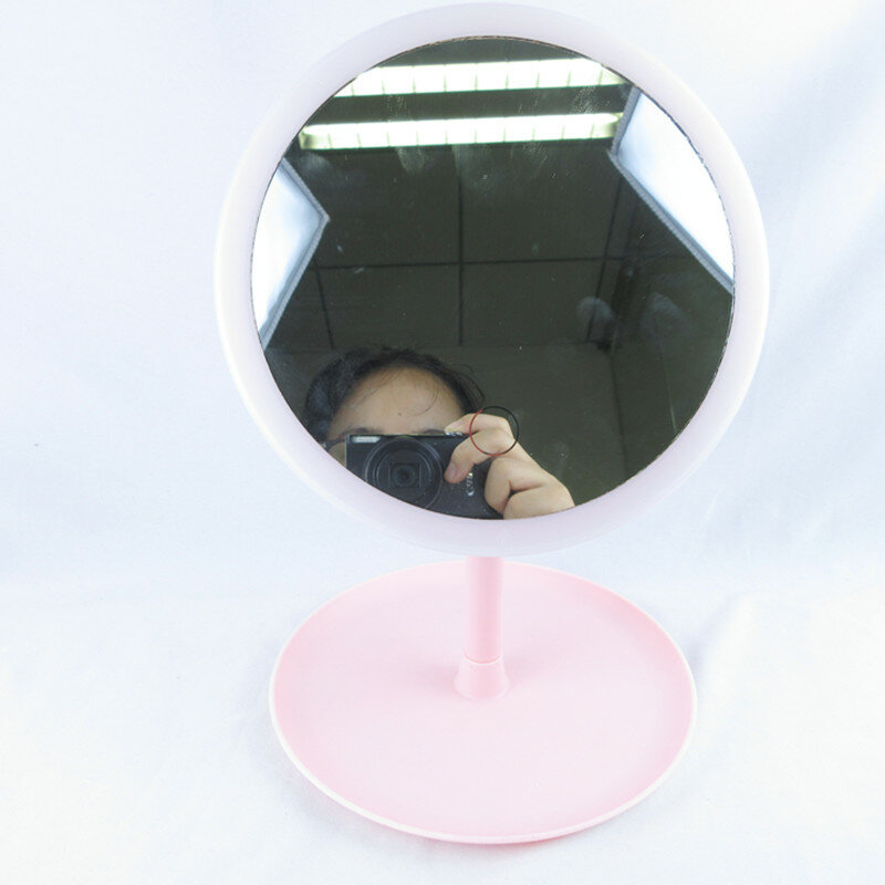 Зеркало для макияжа со светодиодной подсветильник кой, с USB-разъемом