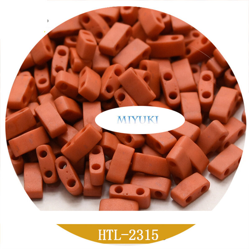 Miyuki-Cuentas de cadena de 16 colores, accesorio importado de Japón, HTL, Media Tila, serie mate, adorno 3G