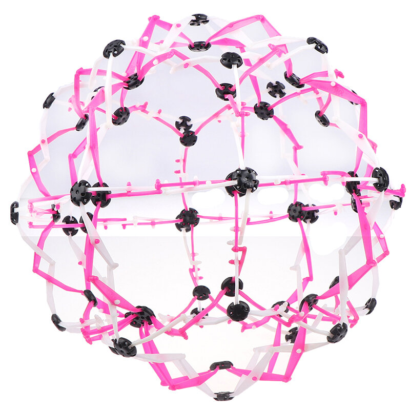 Hoberman Sphere โยนเรืองแสงการหายใจ Ball Retractable Anti ความเครียด Ball Luminous ของเล่นเพื่อการศึกษาเด็กของเล่น