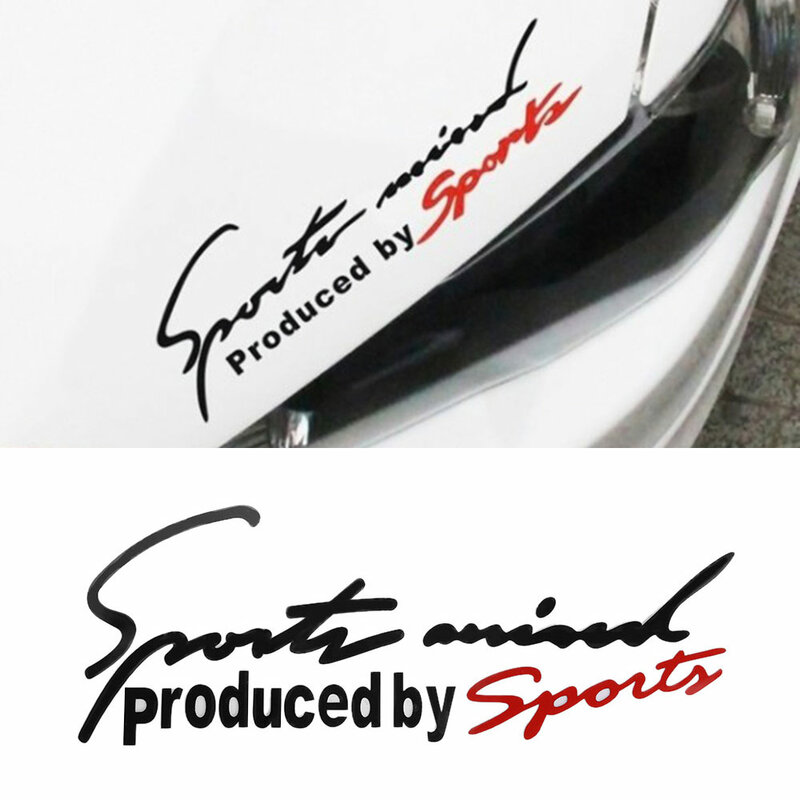 Carta do esporte adesivos de carro emblema emblema decalque auto automóvel bonnet adesivo carro-styling para audi bmw benz vw esporte amg