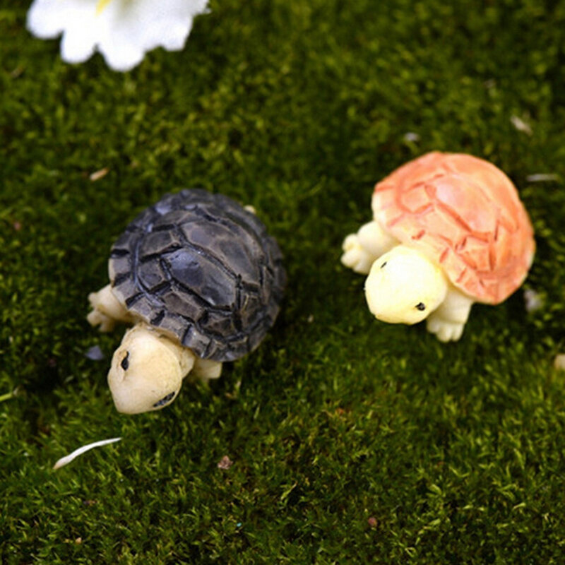 1/Pcs Diy Lieveheersbeestje Dieren Miniaturen Beeldjes Mini Craft Beeldje Plant Pot Tuin Ornament Miniatuur Fairy Tuin Decor