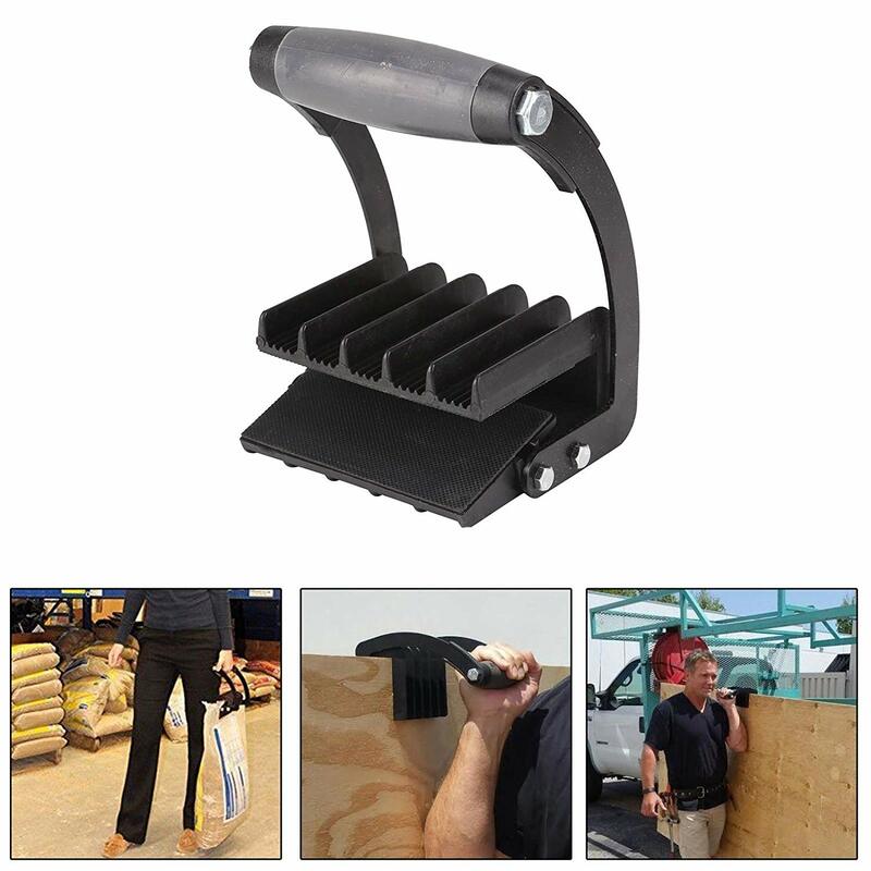 Transportation Equipment Panel Gripper Handy Board Lifter Handle for Goods In Plywood or Sheet General Purpose Carrier Black