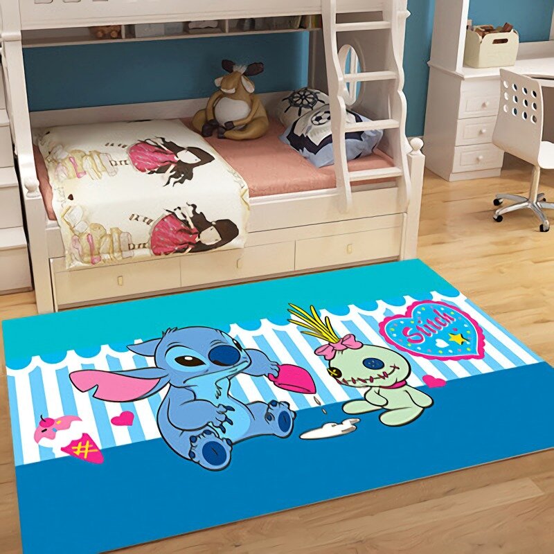 Disney 80x160cm Spiderman Baby Playmat 3D Printing Carpets for Living Room Bedroom Large Area Floor Mats Child Game Big Rugs