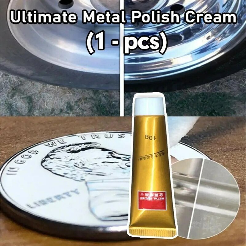 5g/10g Metal Polishing Cream Knife Machine Polishing Wax Mirror Metal Steel Ceramic Watch Polishing Paste Rust Remover