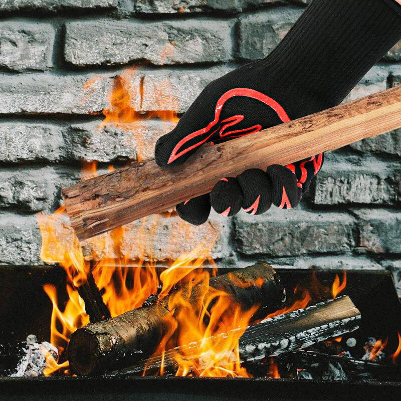 GMG-Gants de barbecue en silicone coordonnants, nouveau matériau, degré de chaleur, cuisson, four, 1472 ° F