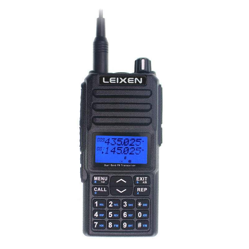 Новинка LEIXEN UV-25D Walkie Talkie 20W Двухдиапазонная 136-174 и 400-470 МГц радиолюбительская рация на большие расстояния