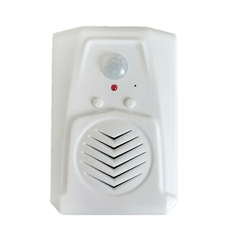 Sensor de movimento campainha da porta interruptor mp3 infravermelho sem fio pir sensor de movimento voz prompter bem-vindo campainha da porta entrada alarme