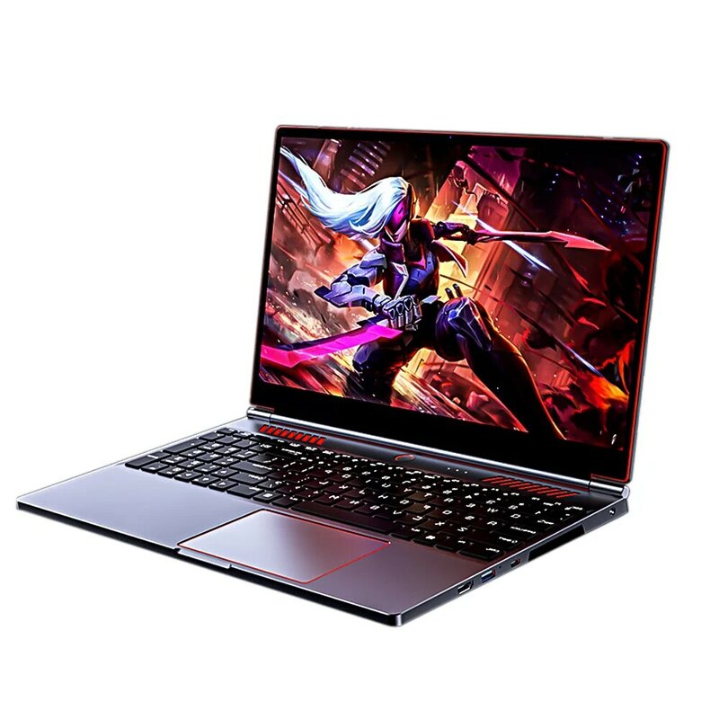 Laptop Gaming 16.1 "144Hz Full HD IPS-Type Intel Core I9-10880H I7 10870H Prosesor Nvidia GTX 1650 4G Gigabit WiFi Windows 11