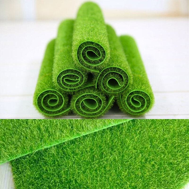 인조 잔디 녹색 잔디 매트, 잔디 카펫, 가짜 잔디, 정원 이끼, 집 바닥 웨딩 장식, 15 cm, 30cm