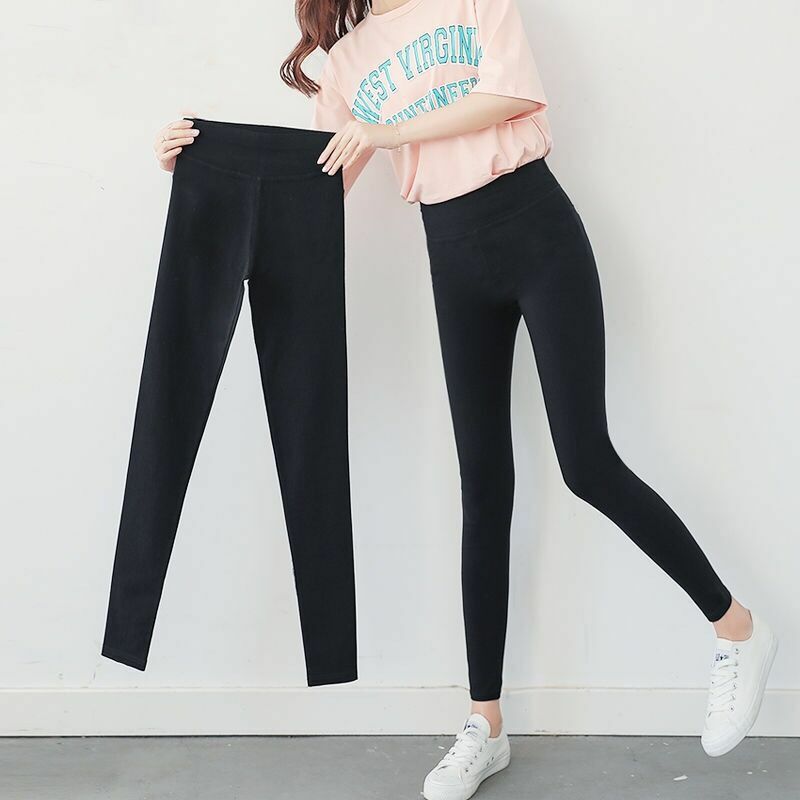 Женские джинсовые леггинсы, повседневные Модные узкие Джеггинсы с эффектом потертости, тонкие эластичные джинсовые леггинсы с карманами, брюки-карандаш для женщин