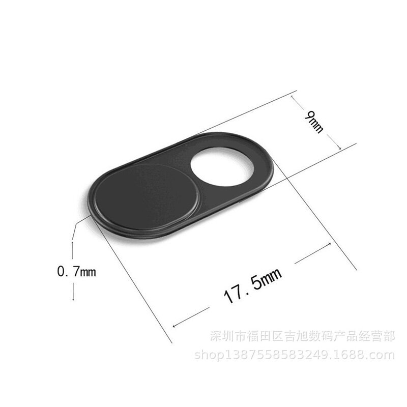 1-10 pçs capa webcam ímã do obturador slider plástico universal câmera antiespião capa para portátil ipad pc macbook privacidade adesivo
