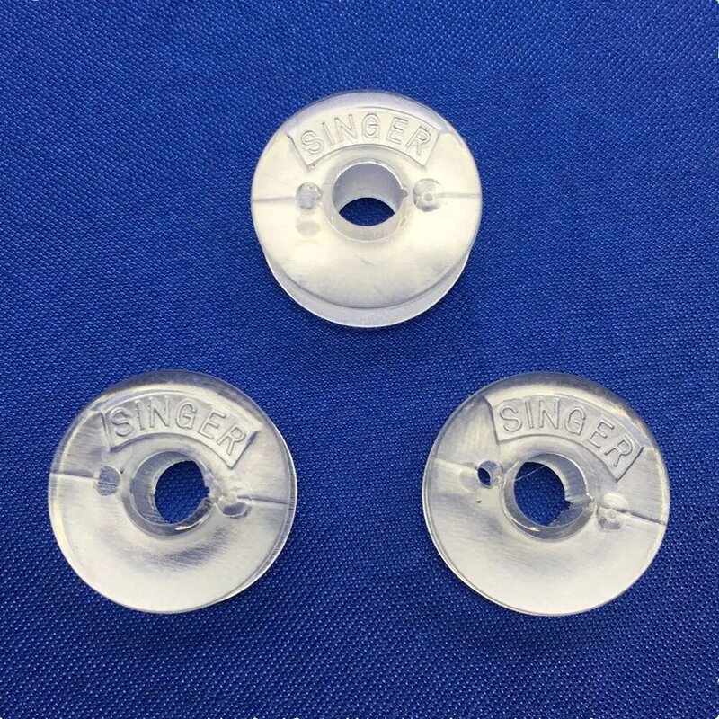 Bobinas de plástico para máquina de coser Singer, accesorios de costura, #172336, clase 66, #172222P, AA7244, 10 unidades