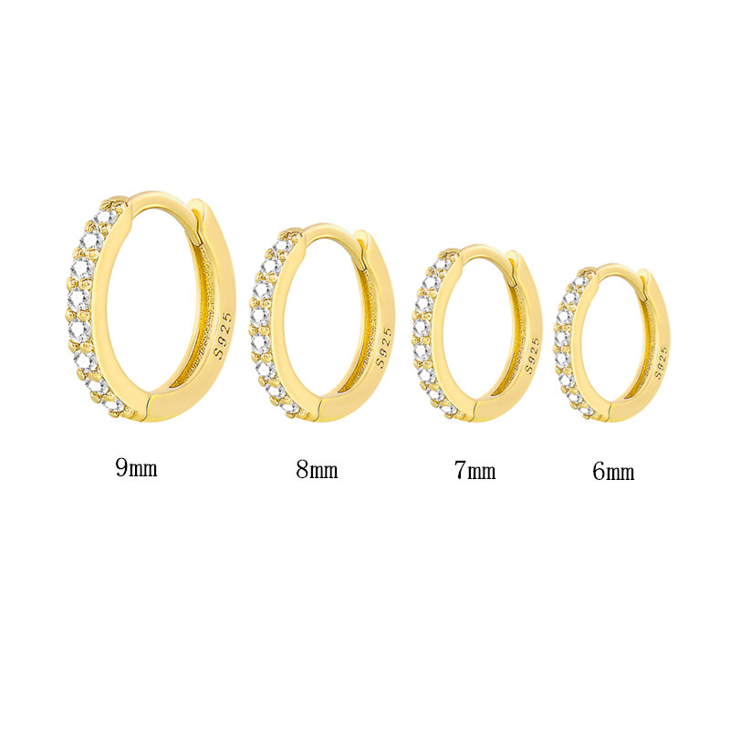 Roxi 925 пробы серебряные серьги для женщин/мужчин, маленькие серьги-кольца, серьги, крошечные серьги, серьги-обручи A30