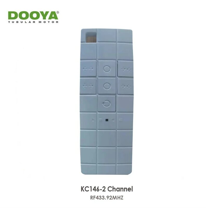 Doiya pengendali jarak jauh DC90 1-Channel/KC146 2-Channel untuk Dooya RF433 motor, Remote RF 433MHZ, untuk doiya DT52E/KT82TN/KT320E