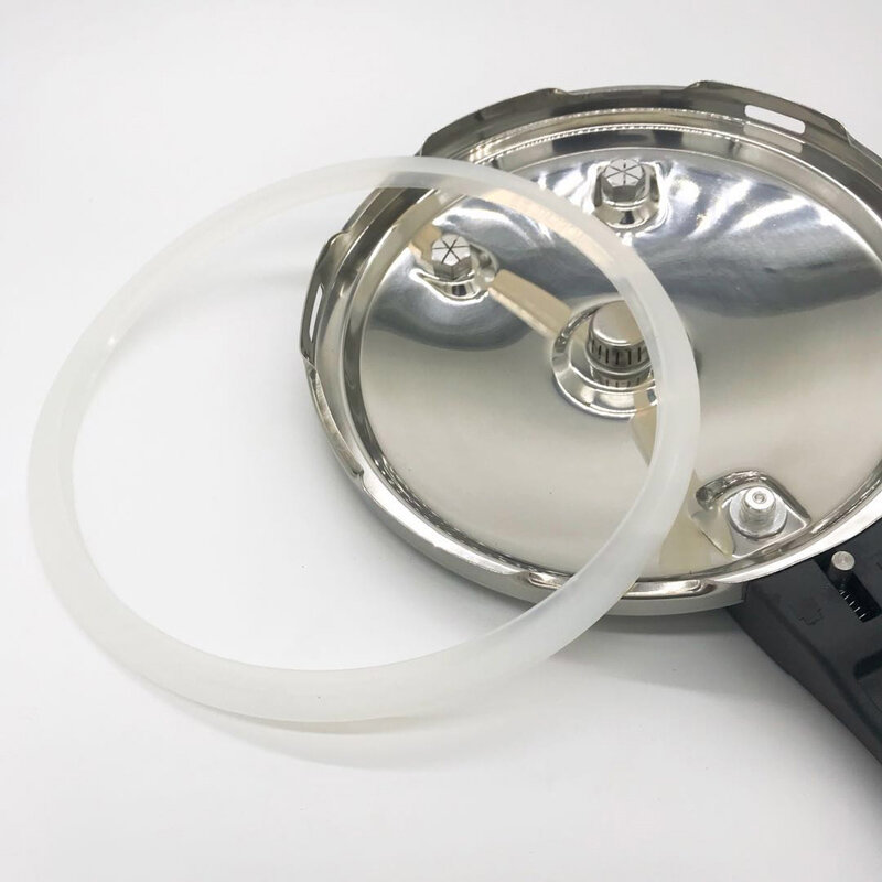 Белое Силиконовое резиновое уплотнительное кольцо для скороварки, кухонный инструмент для приготовления пищи, уплотнительное кольцо, 18 20 22 24 26 28 32 см
