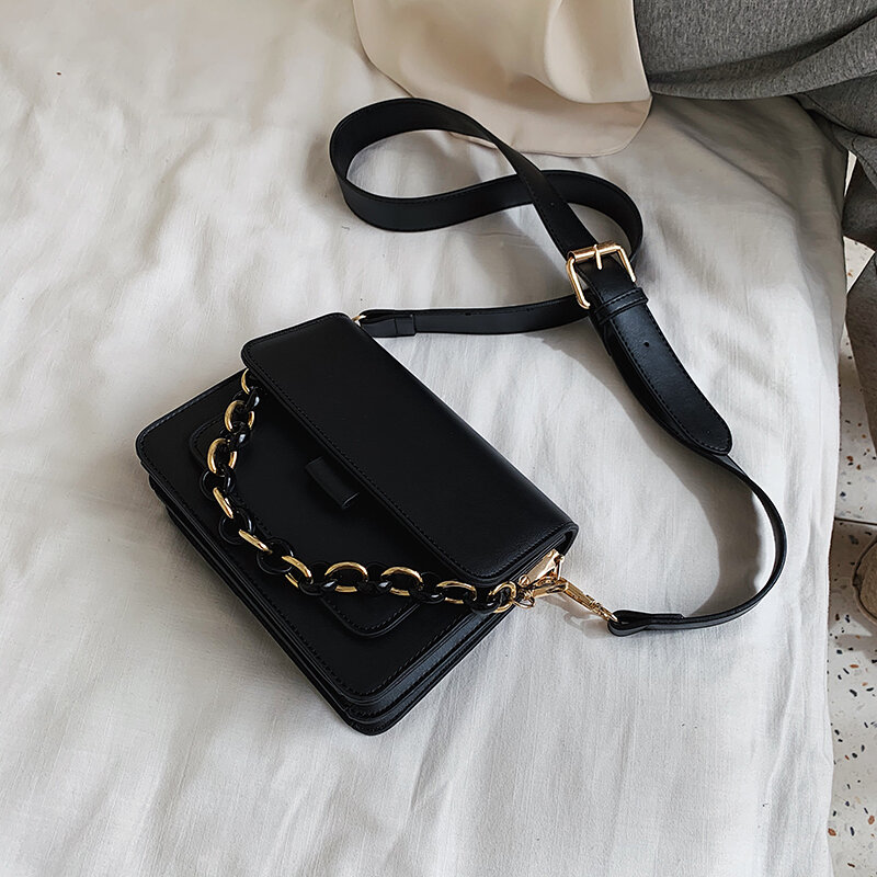 Luxury women's handbag designer summer 2020 high quality solid color travel wallet and shoulder bag