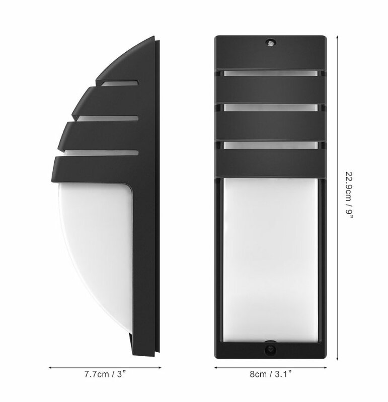 Современный светодиодный светильник для крыльца на открытом воздухе IP65 водонепроницаемые минималистичные лампы Настенный домашний коридор Балконный настенный светильник