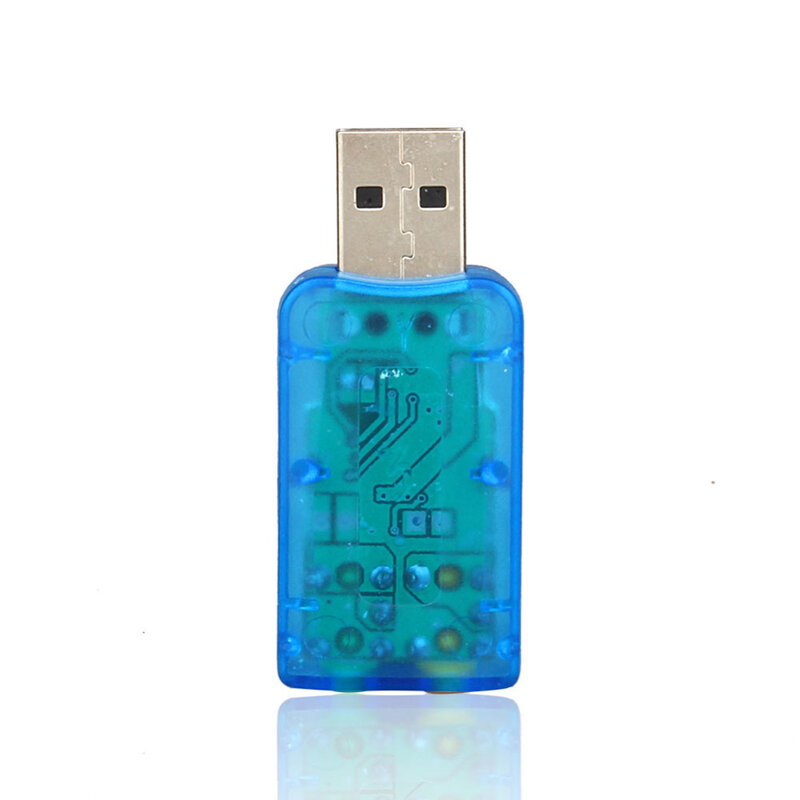 Carte son externe USB 5.1, adaptateur Audio, Micro, haut-parleur, Interface Audio pour ordinateur portable, Micro données