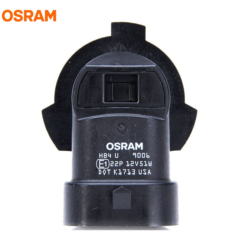 OSRAM-Ampoule halogène de voiture, H1, H3, H4, H7, H11, 9005, 9006, lumière de sauna blanche, H8, H9, H16, HB3, HB4, antibrouillard, originale, fabriquée en Allemagne, 1 pièce
