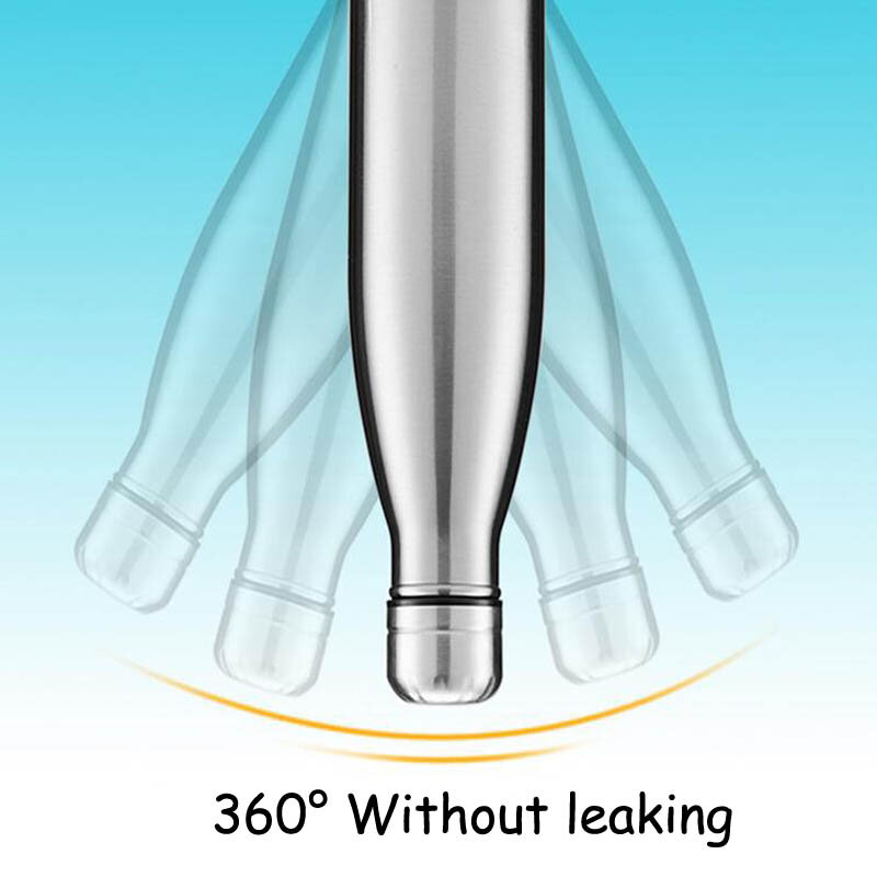 350/500/750/1000ml Doppel-Wand Isolierte Vakuum Glaskolben Edelstahl Wasser Flasche BPA FREI thermos für Sport Wasser Flaschen