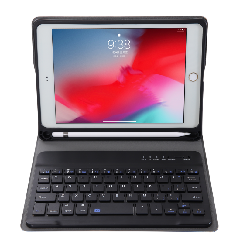 Чехол для клавиатуры с Bluetooth для Apple 7,9 ''нового ipad mini2 mini3 mini4 mini5, чехол для клавиатуры, чехол, чехол, слот для карандаша