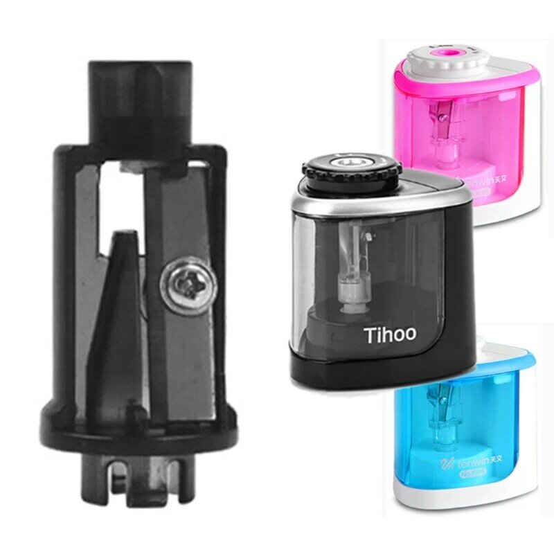 Tihoo/Tenwin-Afiador de Lápis Automático, Faca Titular, Ferramenta de substituição, Elétrica ou Manual, Peças, 8005, 2 em 1, 8013