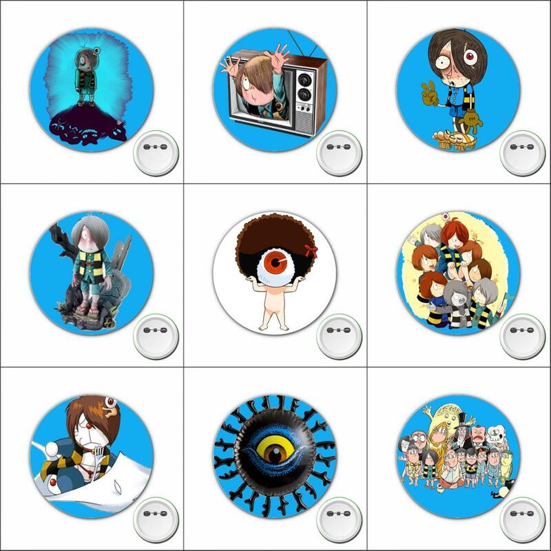 3pcs Game Gegege no Kitaro Cosplay Badge Desenhos Animados Broche Pins para Mochilas sacos Emblemas Botão Roupas Acessórios