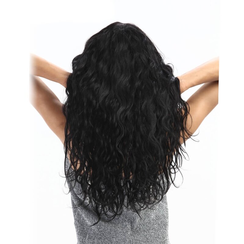 Бразильские человеческие волосы, 1 шт., волнистые бразильские волосы, искусственные волосы для наращивания