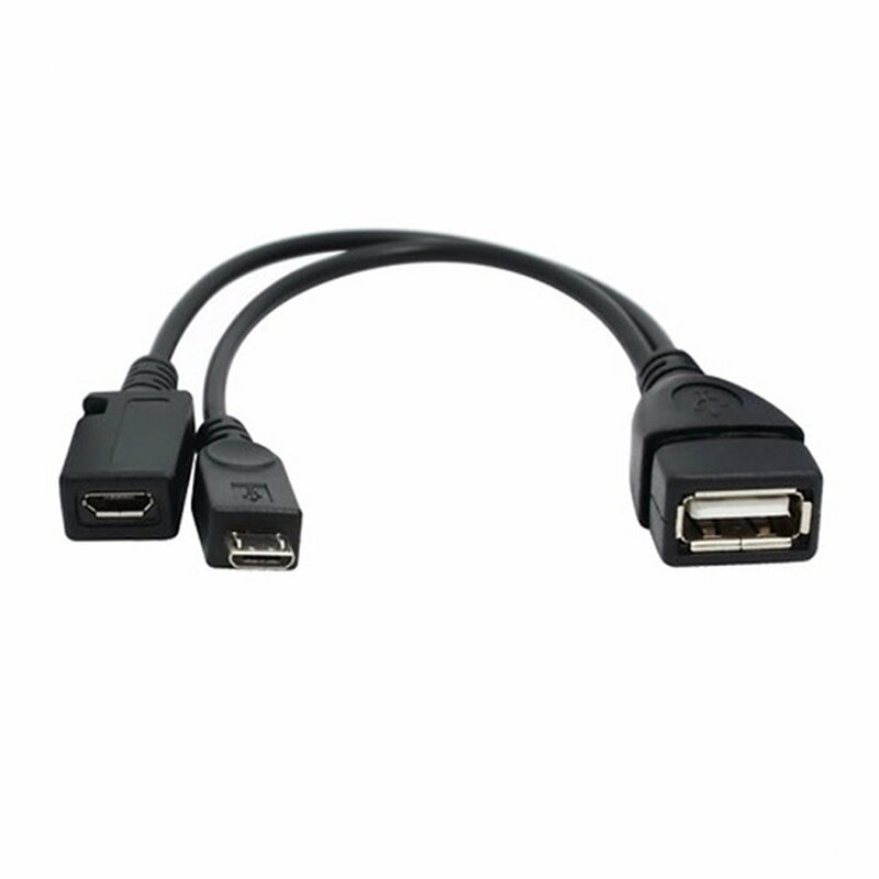 3 PORT USB HUB LAN Ethernet Connector & OTG Adapter For Amazon Fire 3 Port Adapter Hub USB Connector Cable for FIRE STICK