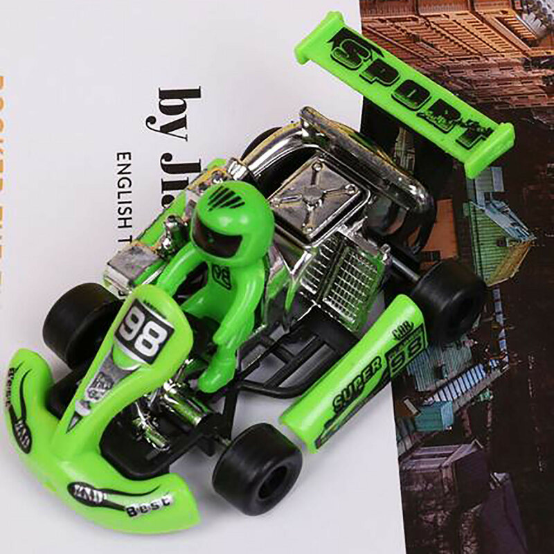 Mini wycofać Go-pojazd kartingowy gra wyścigowa Model pojazdu dzieci edukacyjne zabawki śmieszne dziecięce zabawki dla chłopców dziewcząt Juguete