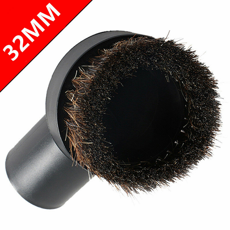 32mm acessórios aspirador de pó cabeça da escova cabeça sucção cavalo cabelo escova redonda para fc8202 fc8204 fc8206 fc8207