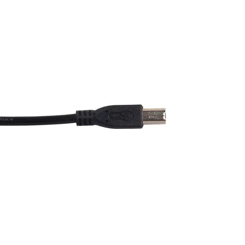 Cable de impresora de alta velocidad USB 1,5 de 2,0 m/3m, Cable de impresora de plomo A B largo, línea de datos de herramienta blindada negra