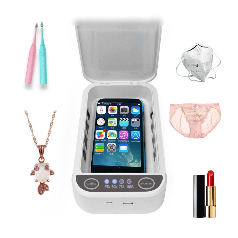 Stérilisateur UV multifonction boîte de désinfection stérilisateur UV automatique pour masque brosse à dents téléphone portable beauté sous-vêtements beauté