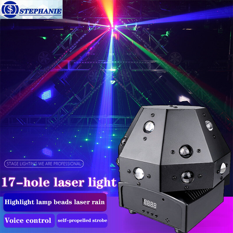 80W profesjonalny DJ kula dyskotekowa światła LED wiązka laserowa stroboskop reflektor z ruchomą głowicą DMX DJ kontroler Party Show oświetlenie sceniczne